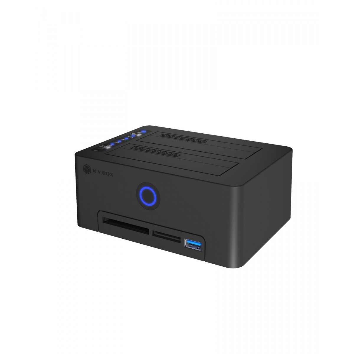 RaidSonic IB-1233CL-CR USB 3.2 Külső kártyaolvasó (IB-1233CL-CR)