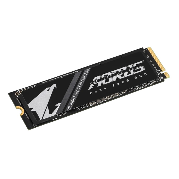 Gigabyte AG4731TB N AORUS Gen4 7300 SSD, 1 TB, M.2 PCIe 4.0, 3D TLC NAND, 7300 MB/s, No heatspreader