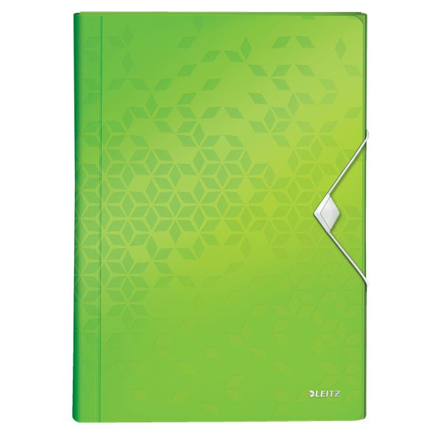 Leitz WOW harmonika irattartó zöld (45890054) (lei45890054)