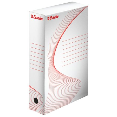 Esselte Standard A4 Archiváló doboz 80mm - Fehér (128080)