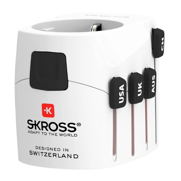 Skross Úti adapter Pro World fehér (1.103180) (S1.103180)