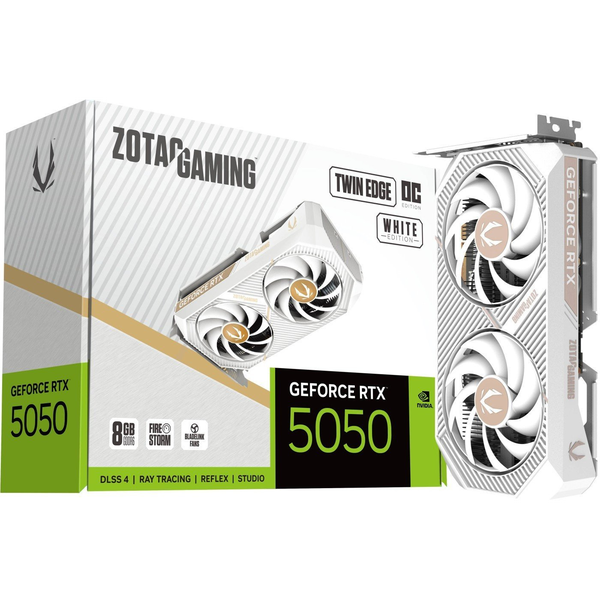 Zotac GeForce RTX5050 8GB DDR6 Twin Edge OC White