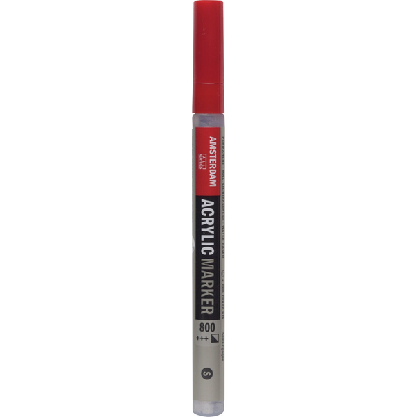 Artequipment Amsterdam Acrylic Marker 2 mm Silver 800