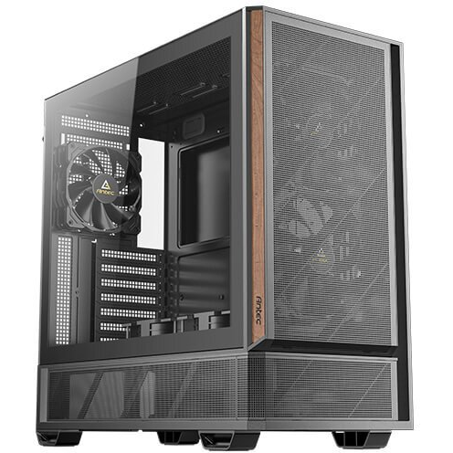 Antec P30 Air számítógépház - ATX, edzett üveg, prémium fabetét, 5db PWM ventilátor