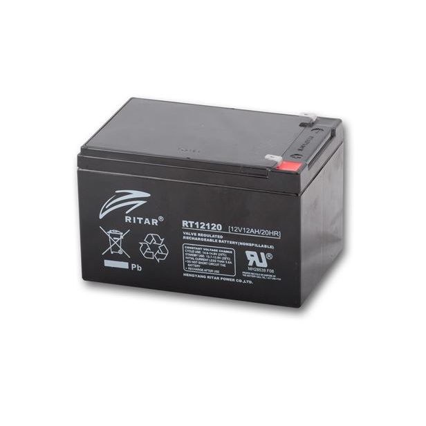 Ritar RT12120-F2 12V 12Ah zárt ólomakkumulátor (RT12120-F2)