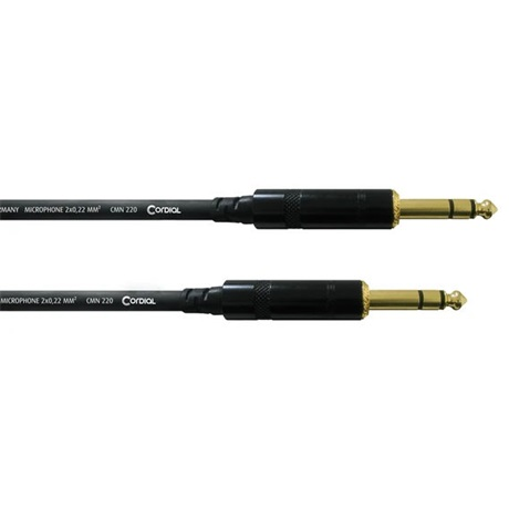 Cordial CFM 0,9 VV 2 x Jack 6,3mm sztereo kábel (CFM 0,9 VV)