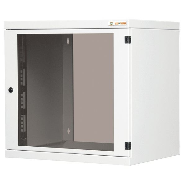 Conteg 15U 19" fali rack szekrény 530x500 szürke (REN-15-60/50) (REN-15-60/50)
