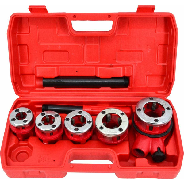 Awtools navoj za cevi 5 psov. 3/8 ", 1/2", 3/4 ", 1", 1-1/4 "