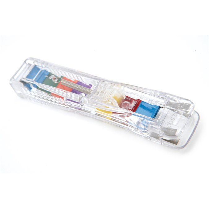 Rapesco Supaclip Adagoló + 25db színes kapocs (RC4025MC)