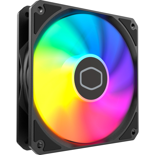 Cooler Master MFW-B2DN-17NPA-R1 SickleFlow 120 ARGB Fan, 120x25, ARGB, 1750RPM, Sleeve, Black