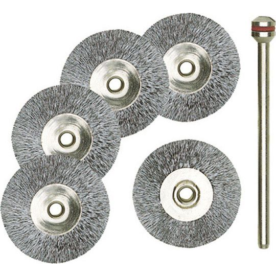 Proxxon Szczotki druciane Proxxon 22 mm dyski Inox [5 cz.]