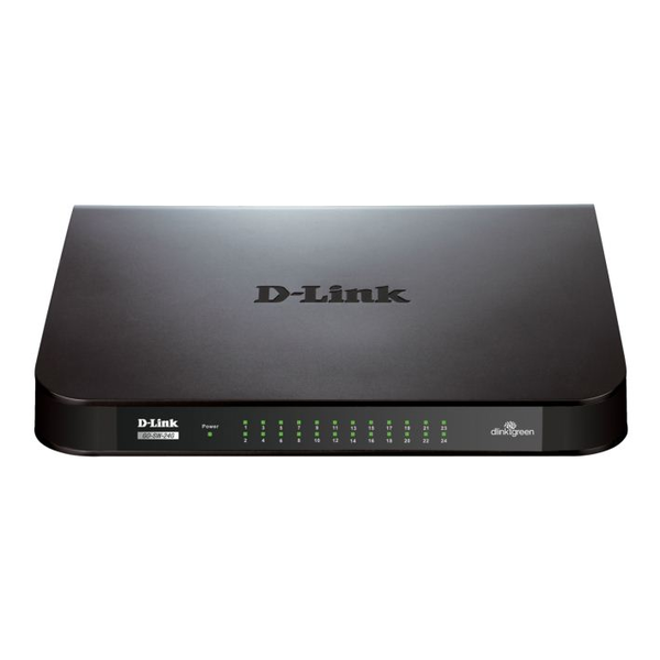 D-Link 24 portos Gigabit Switch  (GO-SW-24G/E)