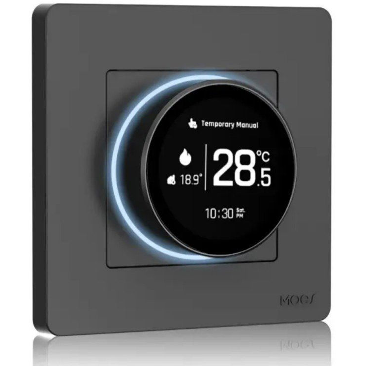 MOES GB electric heating 16A, gray (ZHT-SR-GB-GY)