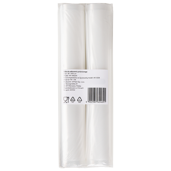 Huslog AK-540234 Vákuumfólia 28 cm x 300 cm (2db / csomag)