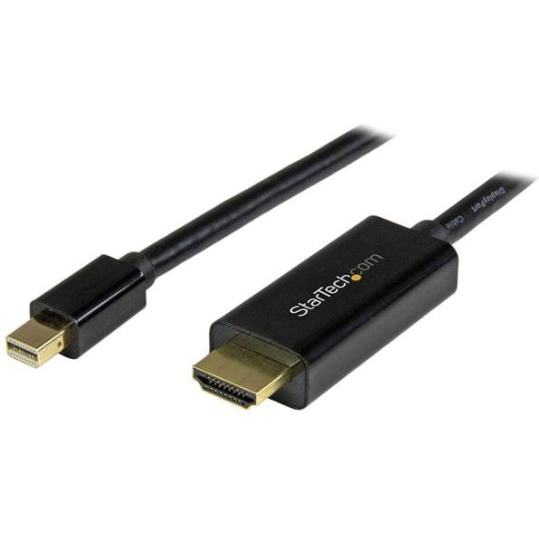 StarTech.com MDP2HDMM3MB video kabel adapter Zwart