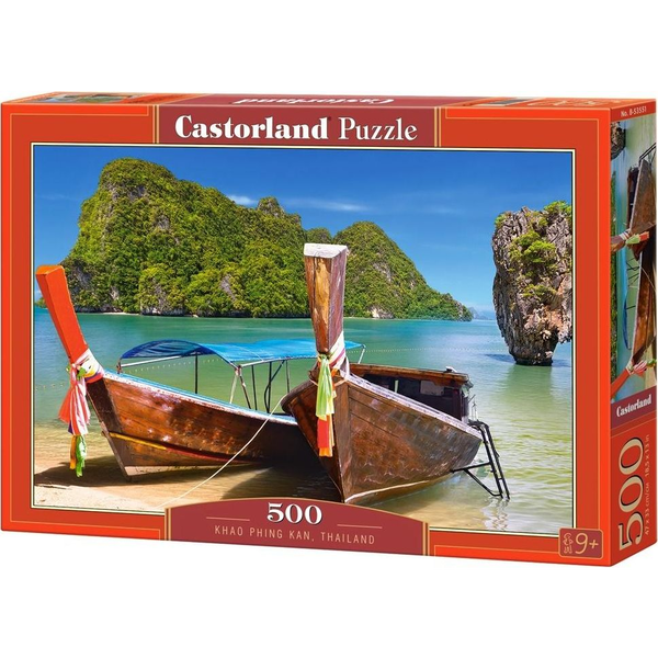 Castorland Khao Phing Kan, Thailand 500 pcs Puzzle 500 kusov Krajinka