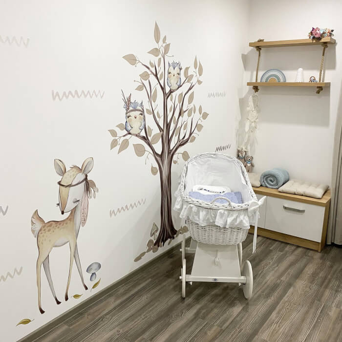 Falmatrica- Fa barna színben (9003f)