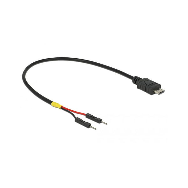 DELOCK Stromkabel USB Micro-B auf 2x Pfostenstecker 20cm