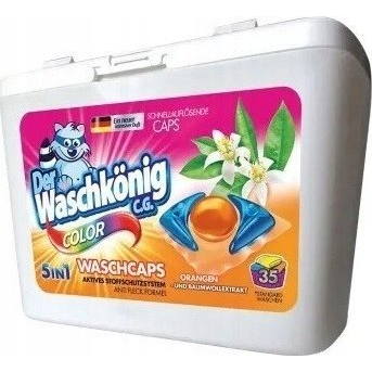 Der Waschkönig Mosókapszula 35 db - Orange Color