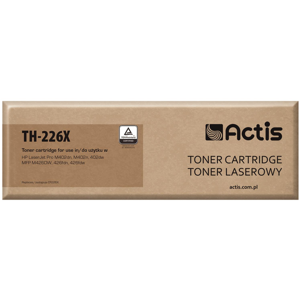 Actis TH-226X HP 226X CF226X Fekete Toner Patron 9000 oldal
