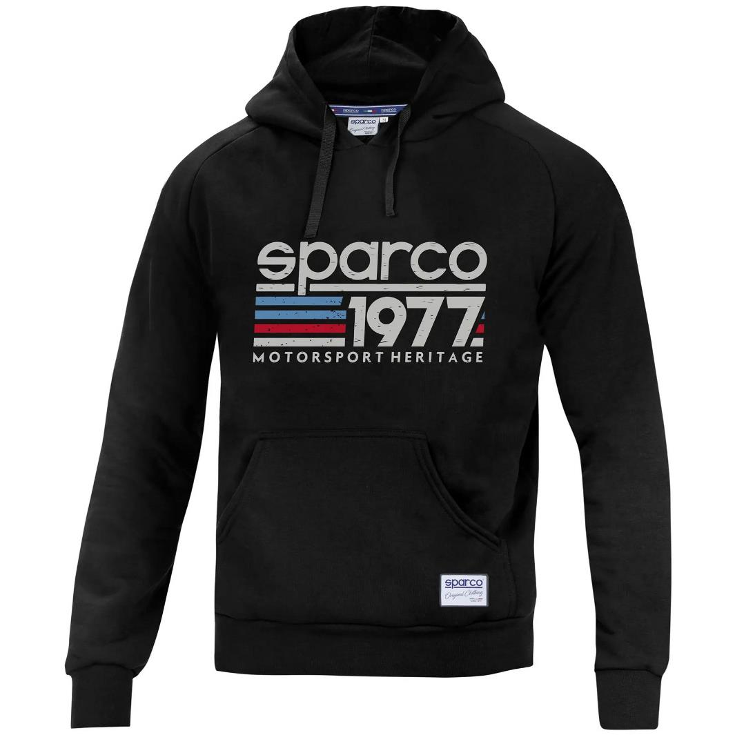 Sparco 1977 Pulóver, fekete, M méret (1320NR2M)
