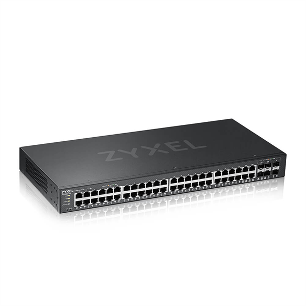 Zyxel GS2220-50-EU0101F netværksswitch Administreret L2 Gigabit Ethernet (10/100/1000) Sort