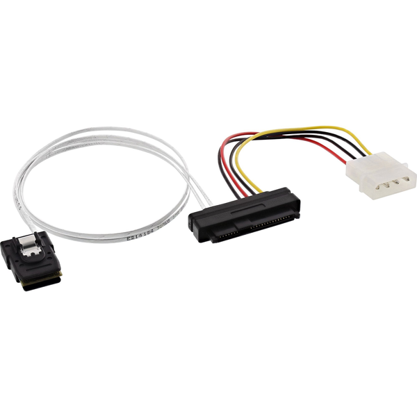 InLine 27622A сериен прикачен SCSI (SAS) кабеи 0,75 м Многоцветен