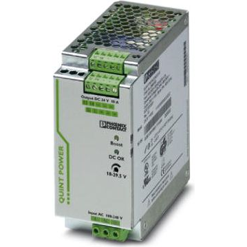Kapcsolóüzemű kalapsín tápegység 24 VDC 10 A 240W 1x, Phoenix Contact QUINT-PS/1AC/24DC/10