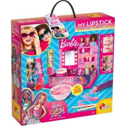 Barbie Színváltós Rúzs varázs szett - Lisciani (484310)