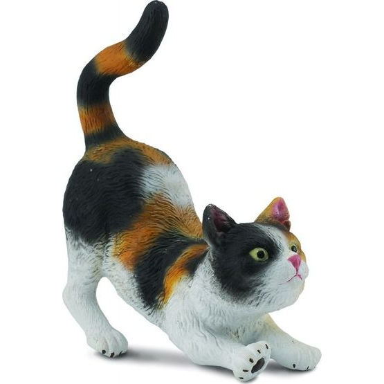 Gato Doméstico De 3 Colores Estirando - S - 88491 - Collecta 90188491 Collecta Collecta