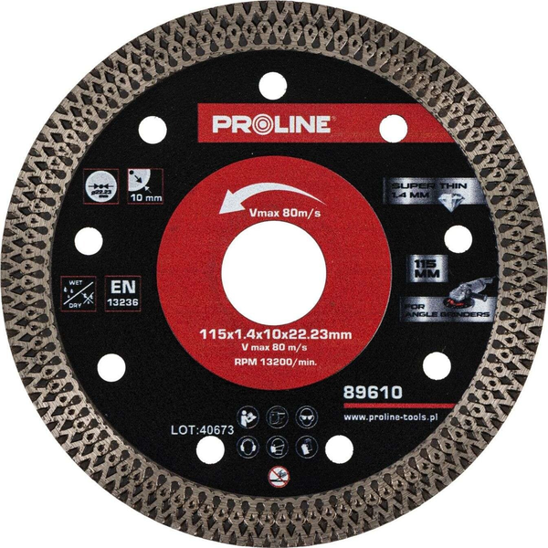 DISK DIAMANTNI TANEK 115MM 1,4x10x22,23MM