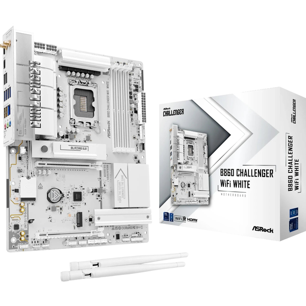 ASRock B860 Challenger WiFi White alaplap