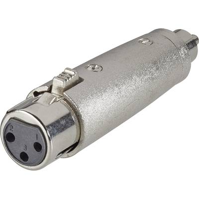 Átalakító adapter RCA dugó/XLR hüvely, Paccs (HFA1130)
