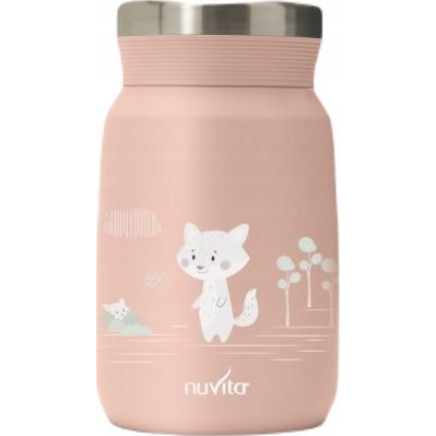 Nuvita ételtároló termosz 500ml - Pink 4472