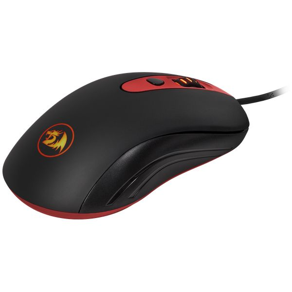 Redragon Gerderus M703 7 gombos gaming egér fekete-piros (70241 / M703)