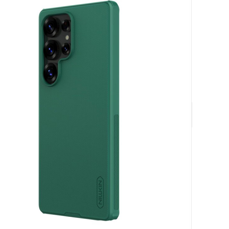 Nillkin Super Frosted PRO Samsung Galaxy S25 Ultra sötétzöld tok (57983124006)