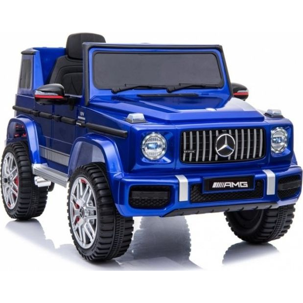 Mercedes G63AMG 3901 12 V Elektromos Kisautó - Lakkozott Kék (3901)