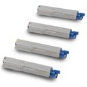 OKI C3450/C3400/C3300/C3600 sárga toner 1500 oldal