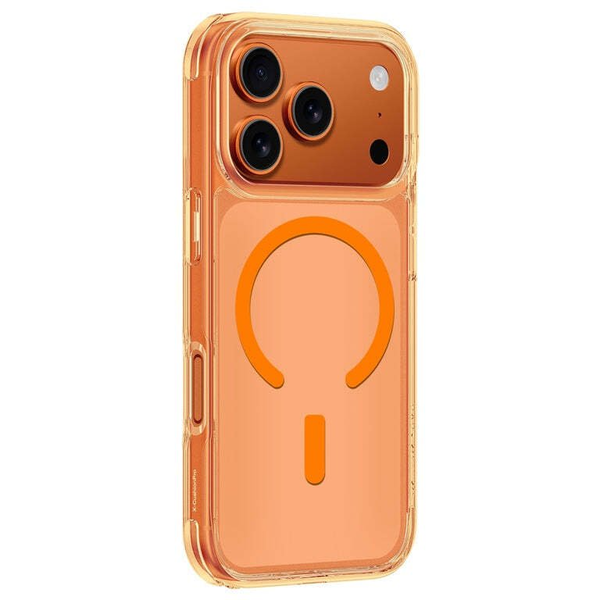 AMAZINGTHING Minimal Mag Drop Proof Case 3 Lens iPhone 17 Pro Titan Orange