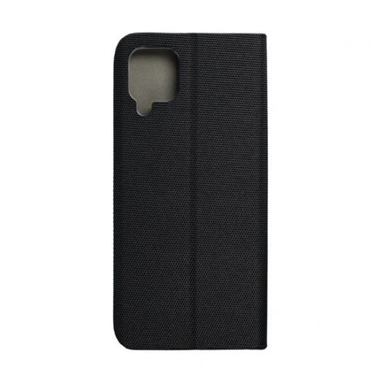 Forcell Sensitive Samsung A125 Galaxy A12 flip tok fekete (53838) (forcell53838)
