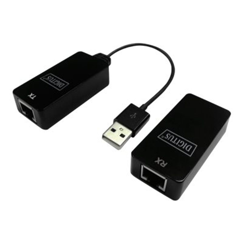 Digitus DA-70141 USB 2.0 Extender UTP Cat5e /6 Jeltovábbító 50m (DA-70141)