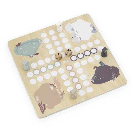 Tryco Ludo fa társasjáték 2-4 játékosnak (5420067920380)