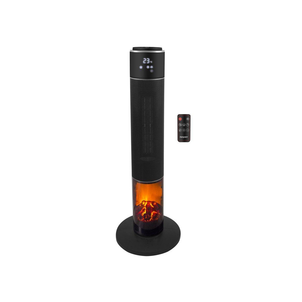 Beper P203TER001 ventilátoros torony hősugárzó fekete (Bontott termék)