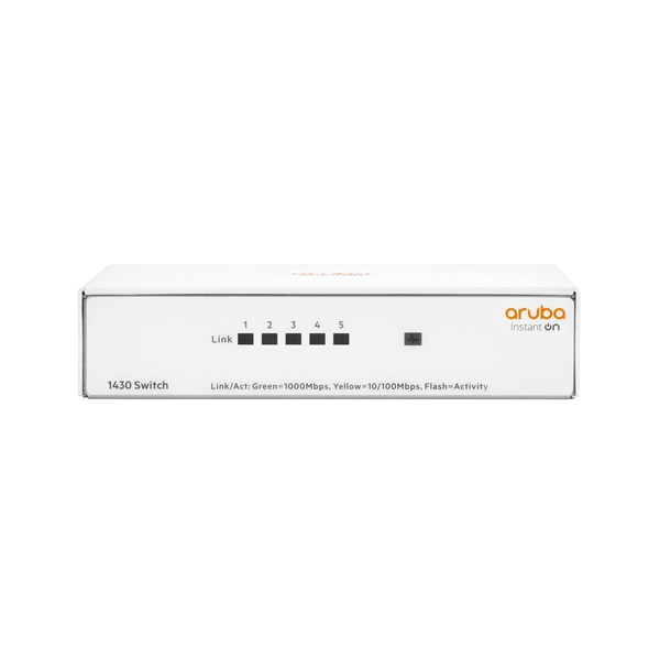 Aruba Instant On R8R44A 1430 5x GbE LAN port nem menedzselhető switch (R8R44A)