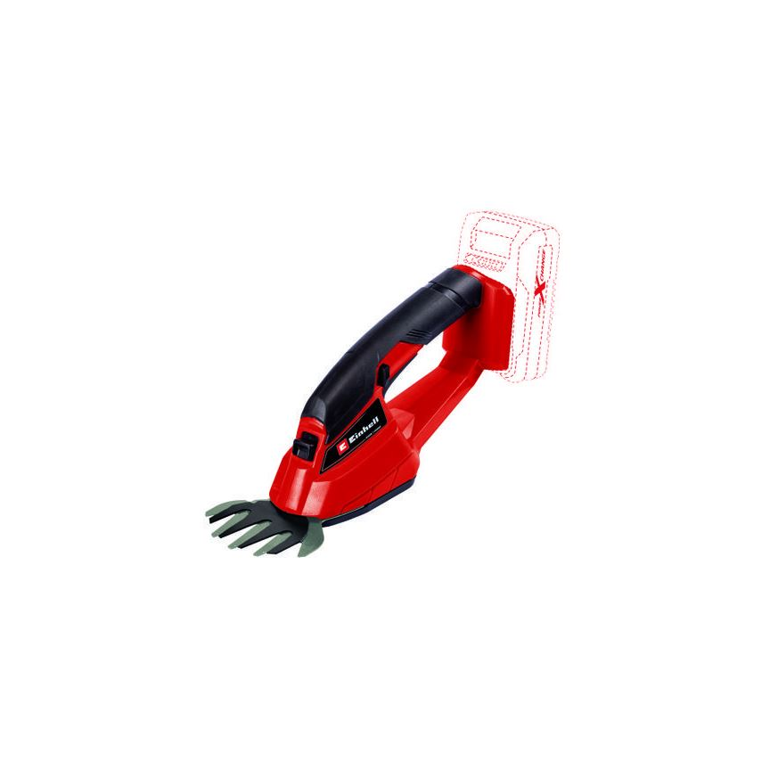 Einhell GE-CG 18/1 Li-Solo fű- és sövénynyíró - akkumulátor és töltő nélkül (3410382) (e3410382)