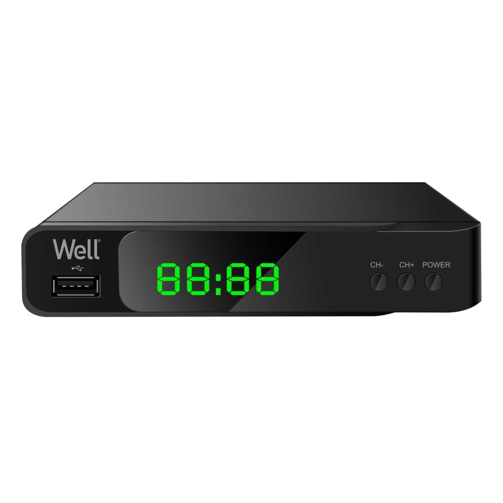 Well DVB-T2 vevő HD+multimédia lejátszó (REC-DVBT2-VISION-WL) (REC-DVBT2-VISION-WL)