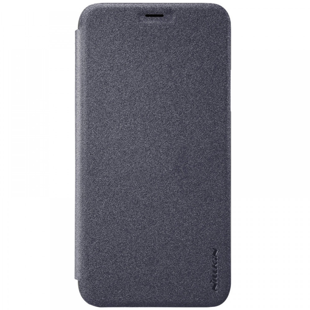 Nillkin Sparkle Apple iPhone XS Flip Tok - Fekete (6902048147386)