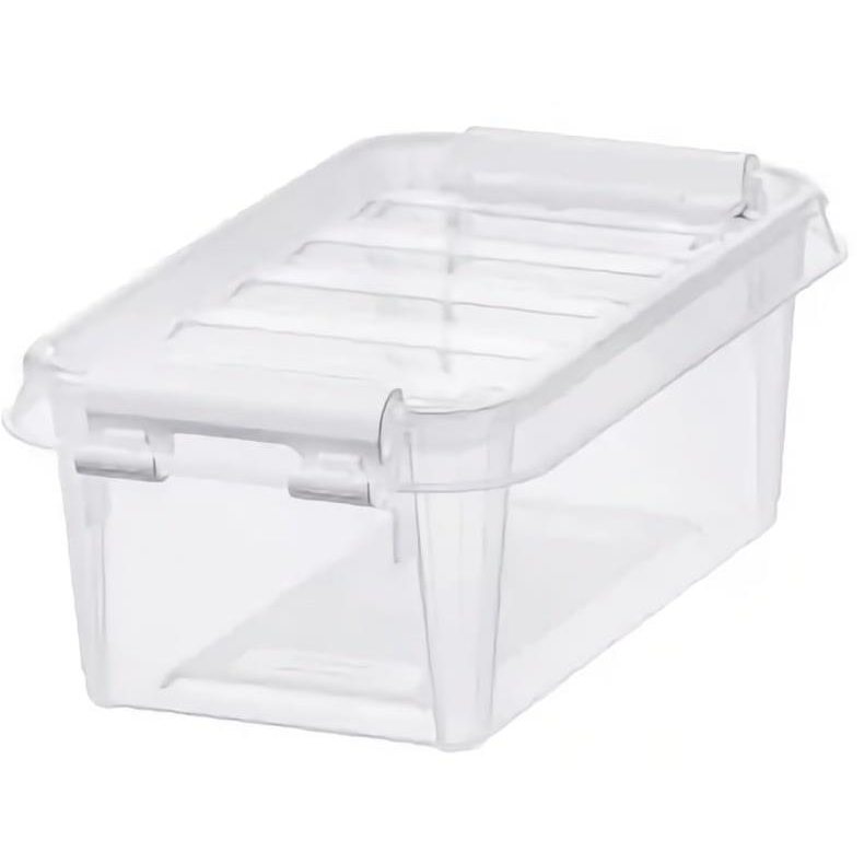 Orthex Classic tárolódoboz, fehér csatok, 0,3 l (7332462084889)