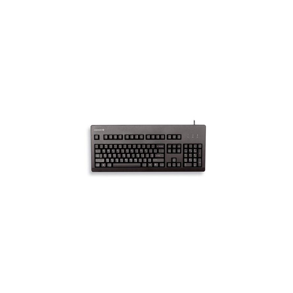 CHERRY G80-3000 πληκτρολόγιο USB + PS/2 Μαύρος (Μαύρο)