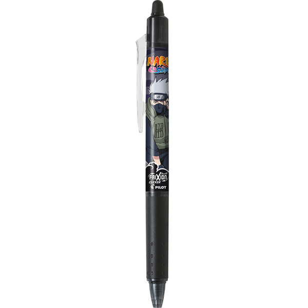 Pilot FriXion Clicker 0,7 NARUTO Limited Edition fekete rollerirón (BLRT-FR7NRT-B)